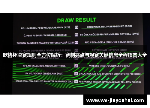 欧协杯决赛规则全方位解析:赛制亮点与观赛关键信息全程指南大全 欧协杯决赛规则全方位解析:赛制亮点与观赛关键信息全程指南大全